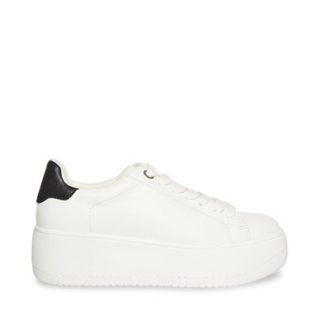 Zapatos Plataforma Steve Madden Rockaway Mujer Blancas | ES DM0132